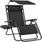 Best Choice Products 30” Extra Wide Folding Zero Gravity Patio Lounge Chair w/Adjustable Canopy Shade